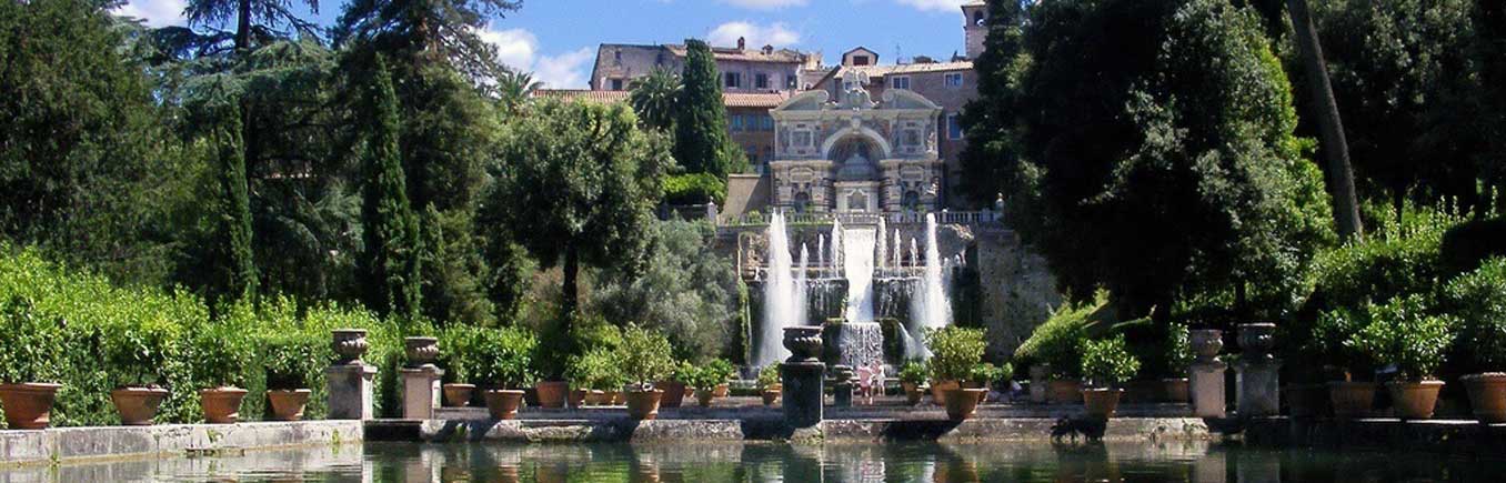 Tivoli: Villa D'Este villa d'este di sera