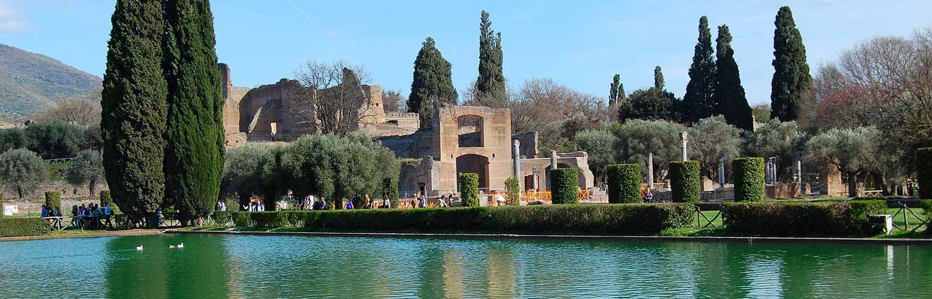 Tivoli: Villa Adriana villa d'este di sera