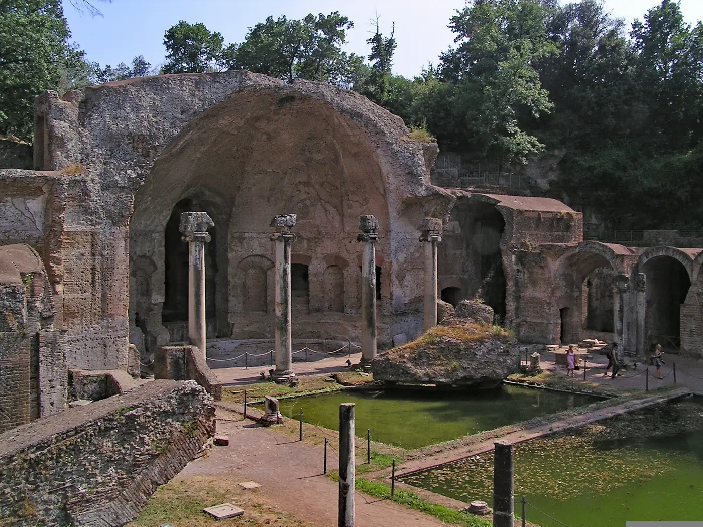 Il Canopo di Villa Adriana a Tivoli
